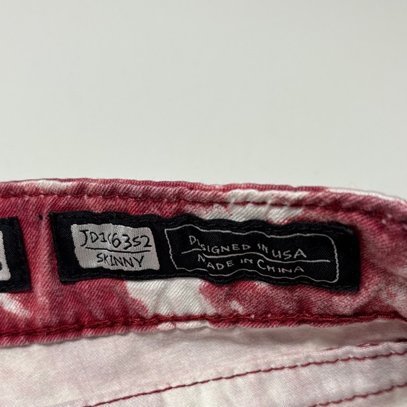 Miss Me Women's Pink Tie-Dye Skinny Jeans - Picture 6 of 16